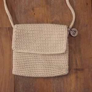 Small woven crossbody bad by The Sak
